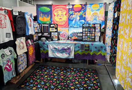 Another Furry Convention 2025 Booth