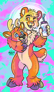 Anthro New England 2022: Back to the 90s! (GOH). Textless Headless Lounge banner.