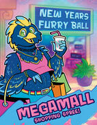 New Years Furry Ball 2026 (GOH/Featured artist): Megamall Shopping Spree! Conbook and announcement.